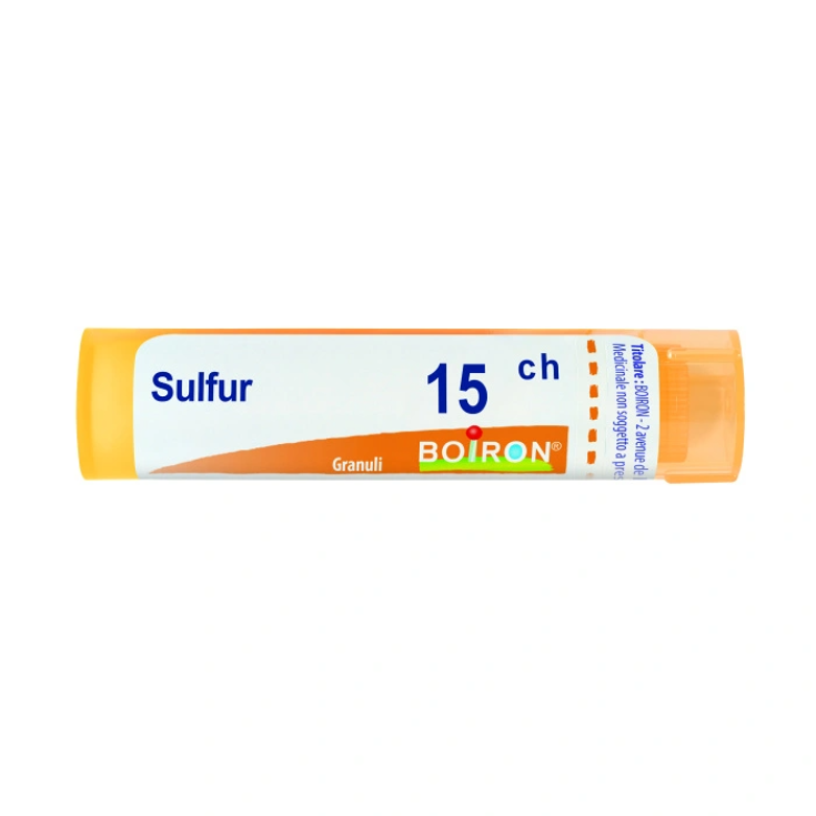 Sulfur 15CH Boiron Granuli 4g