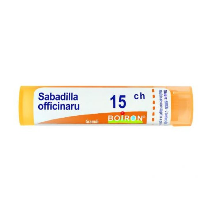 Sabadilla Officinarum 15CH Boiron Granuli 4g Sabadilla Officinarum 15CH Boiron Granuli 4g