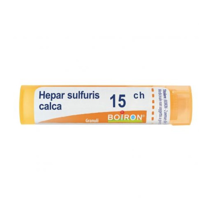 Hepar Sulfuris Calcareum 15CH Boiron 80 Granuli 4g