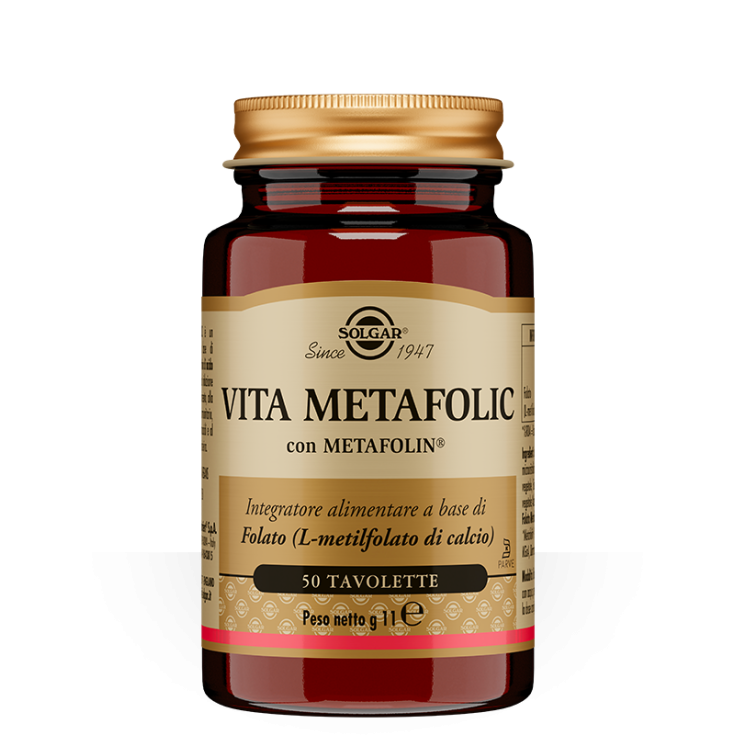 Vita Metafolic Con Metafolin® Solgar 50 Tavolette