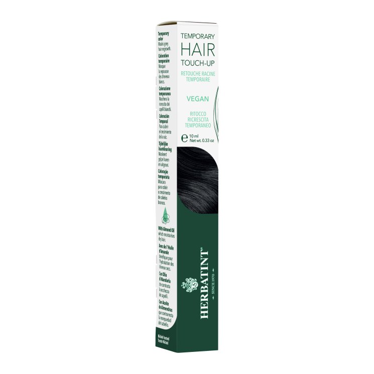 Temporary Hair Touch-Up Nero Herbatint 10ml