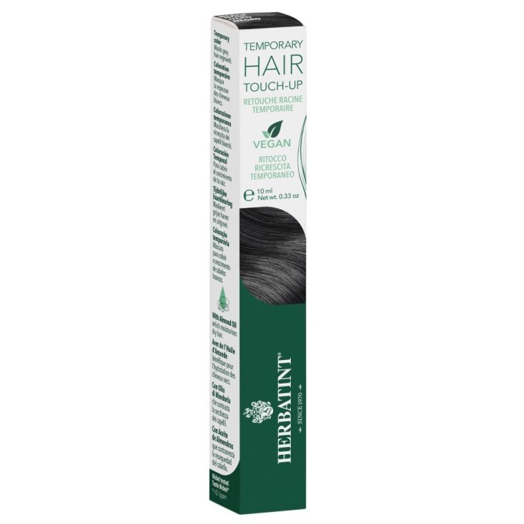 Temporary Hair Touch-Up Nero Herbatint 10ml