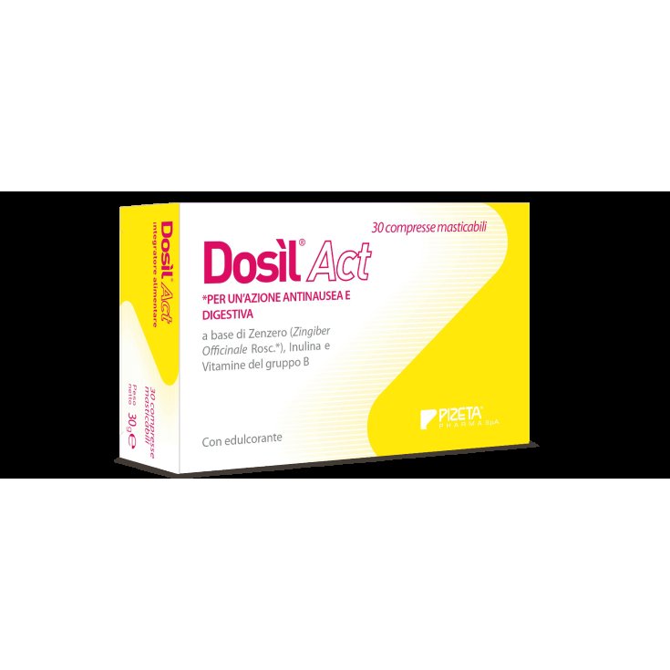 Dosìl Act Pizeta Pharma 30 Compresse Masticabili