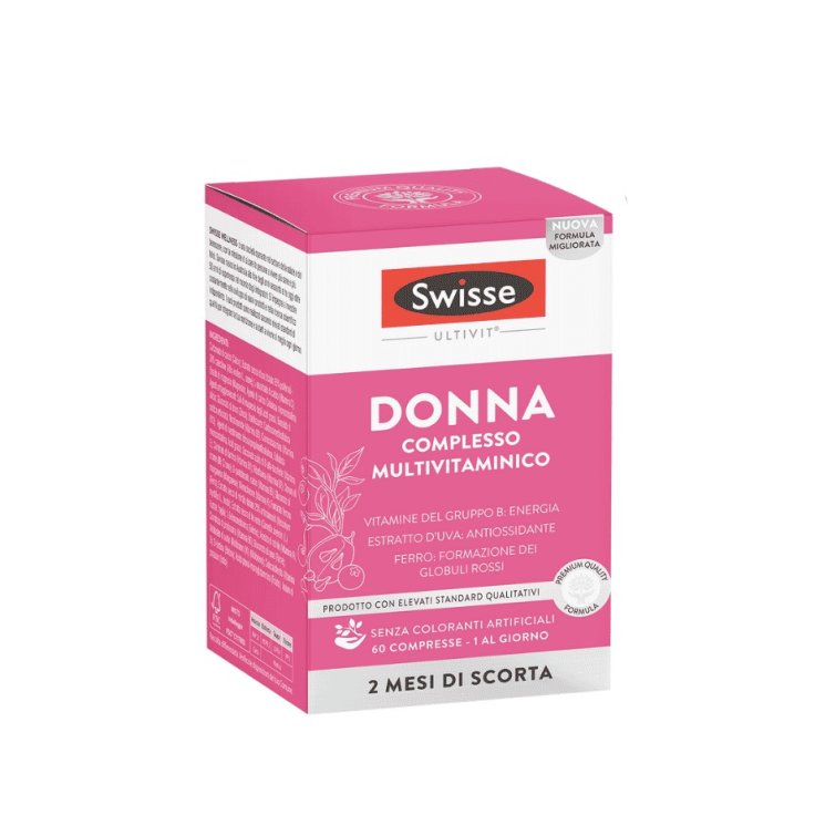 Donna Complesso Multivitaminico Swisse 60 Capsule