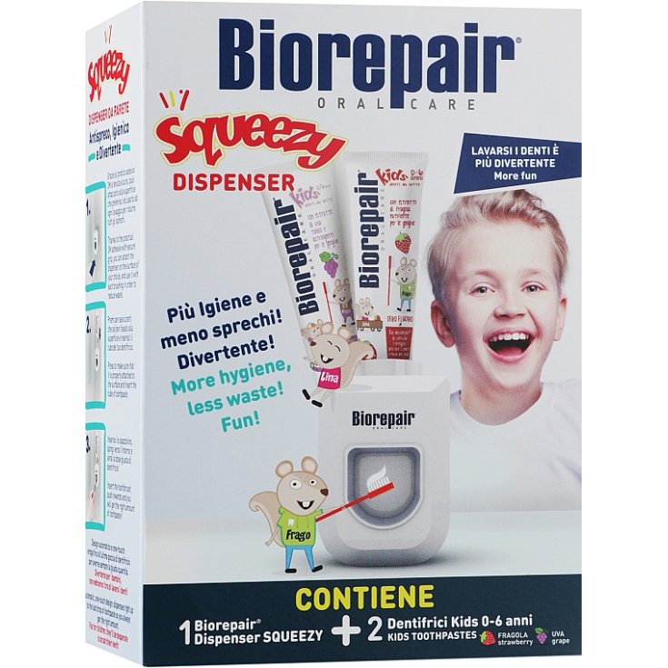 Squeezy Dispenser BioRepair Oral Care 1 Kit