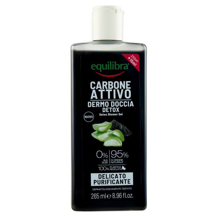 Carbone Attivo Dermo Doccia Detox Equilibra® 265ml