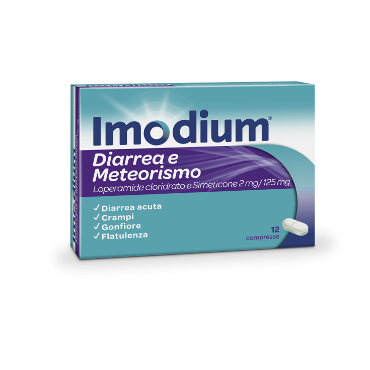 Diarrea E Meteorismo Imodium 12 Compresse