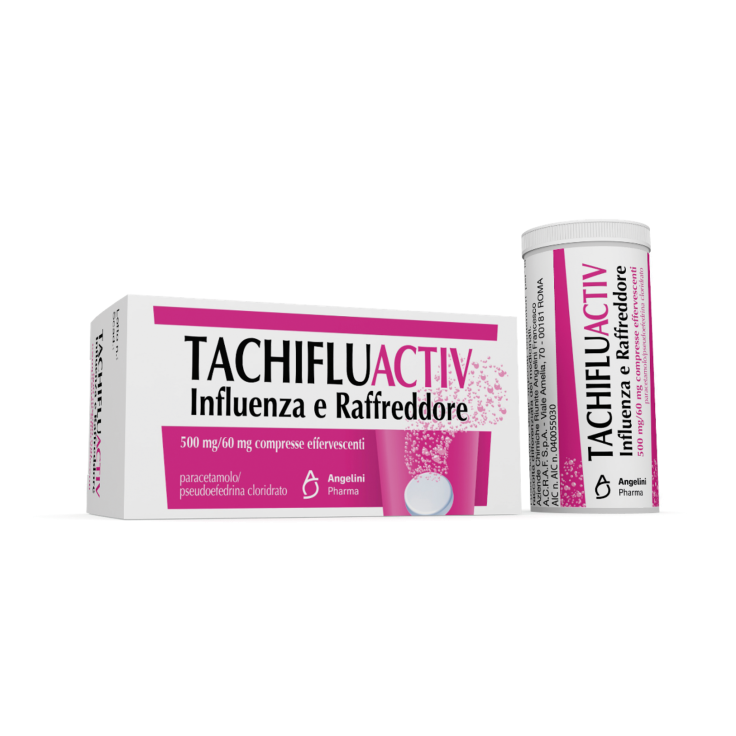 Tachifluactiv Adulti Influenza E Raffreddore Angelini 10 Compresse Effervescenti