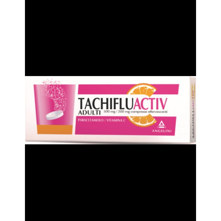Tachifluactiv Adulti Influenza E Raffreddore Angelini 10 Compresse Effervescenti