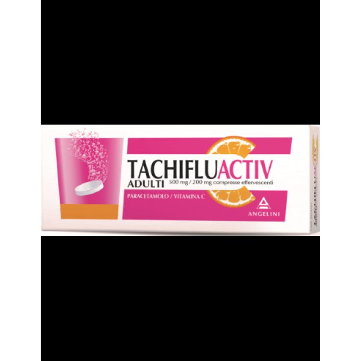 Tachifluactiv Adulti Influenza E Raffreddore Angelini 10 Compresse Effervescenti