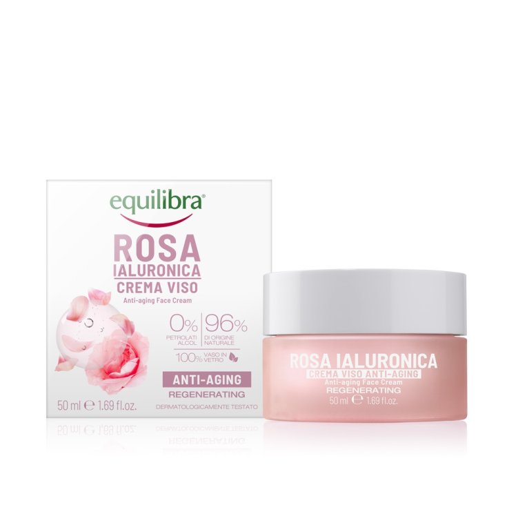 Rosa Ialuronica Crema Viso Anti-Aging Equilibra® 50ml