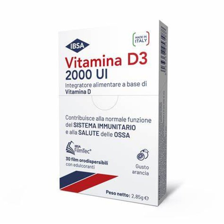 Vitamina D3 2000 UI IBSA 30 Film Orodispersibili