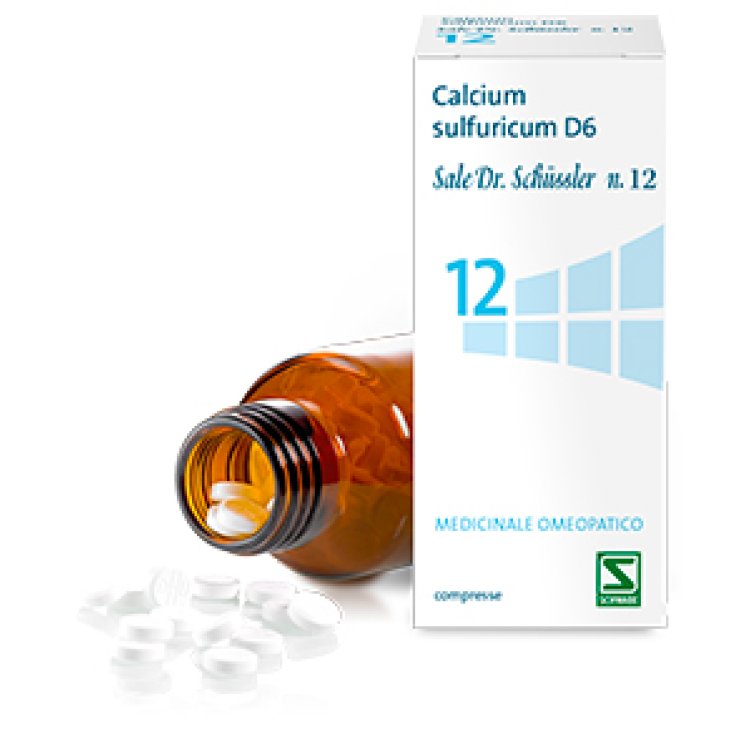 Sale Di Schlüsser N.12 Calcium Sulfuricum D6 Schwabe 200 Compresse