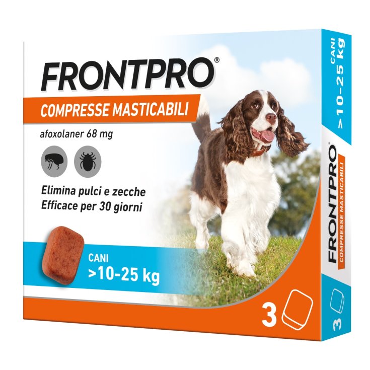 Frontpro Cani 10-25Kg 3 Compresse Masticabili