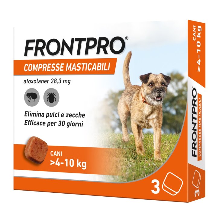 Frontpro Cani 4-10Kg 3 Compresse Masticabili