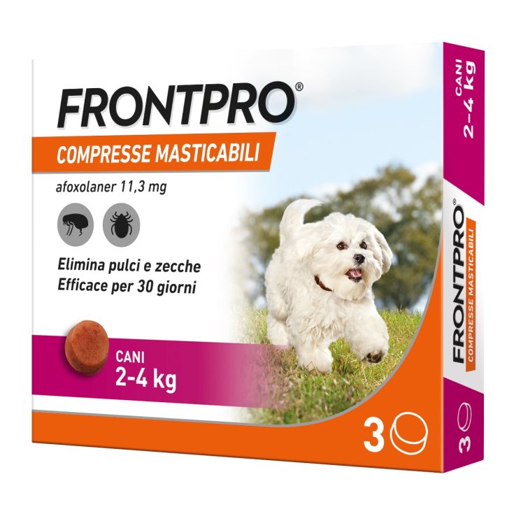 Frontpro Cani 2-4Kg 3 Compresse Masticabili