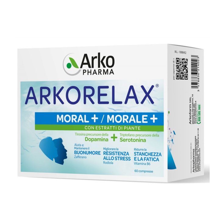 Arkorelax Moral+ Arkopharma 60 Compresse