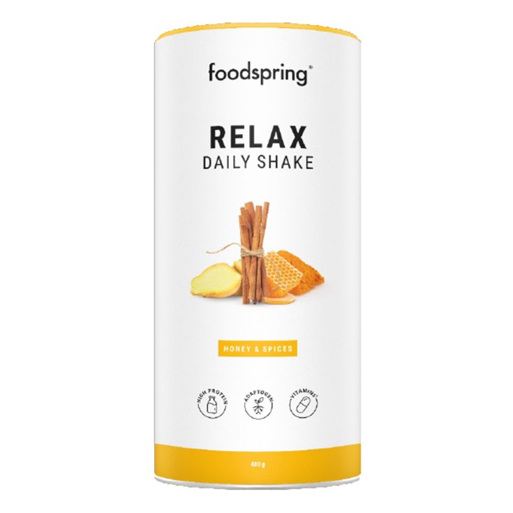 Relax Daily Shake Miele Foodspring 480g