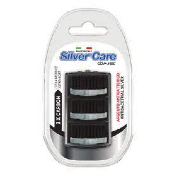 Ricarica Spazzolino One Carbon Extra Soft Silver Care
