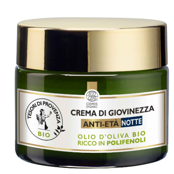 Crema Di Giovinezza Anti-Età Notte Tesori Di Provenza 50ml