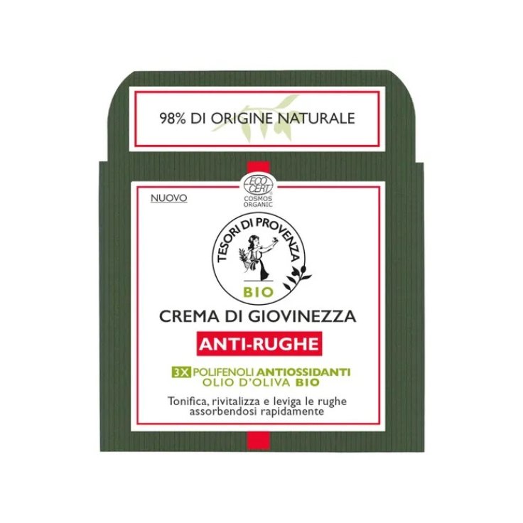 Crema Di Giovinezza Anti-Rughe Tesori Di Provenza 50ml