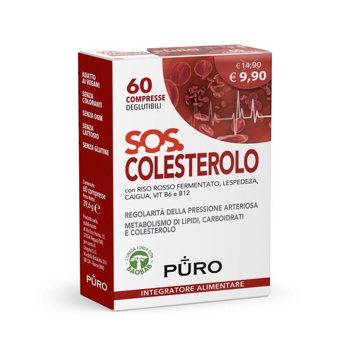 S.O.S. Colesterolo Puro 60 Compresse Deglutibili