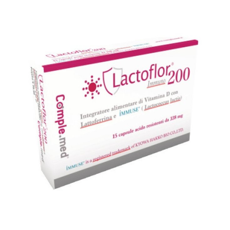 Lactoflor Immuno 200 Comple.med 15 Capsule