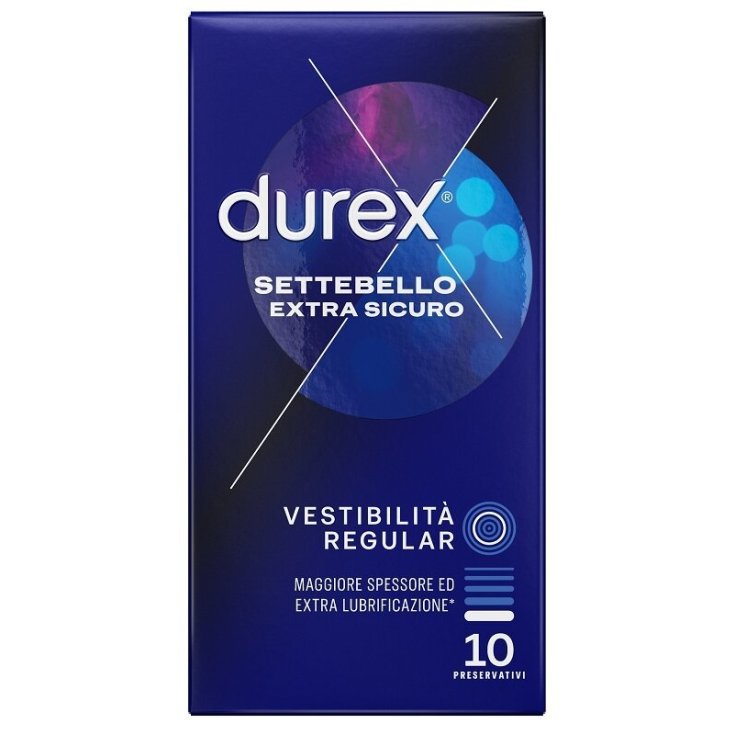 Durex Settebello Extra Sicuro 10 Profilattici