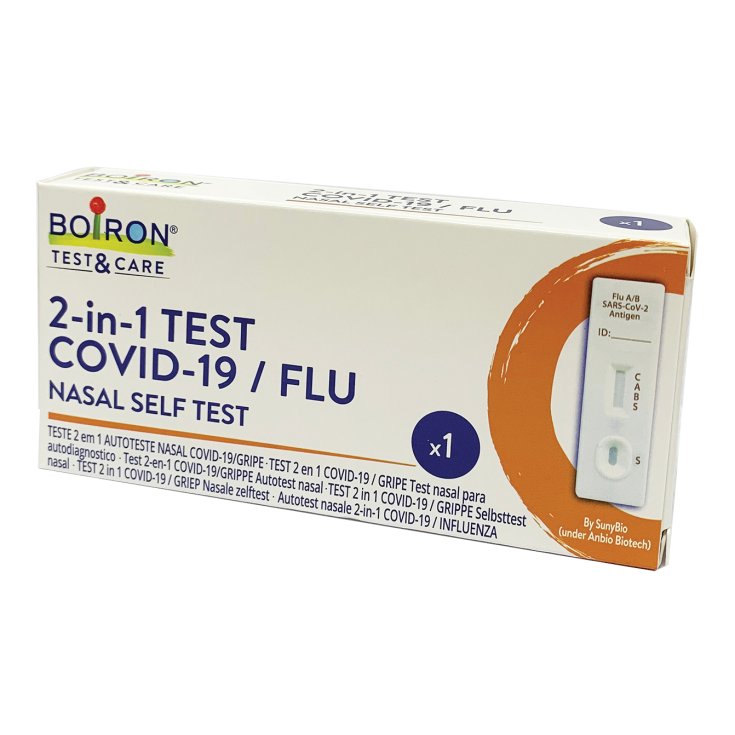Test 2 in 1 Covid 19/Flu Boiron