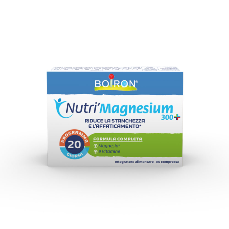 Nutri' Magnesium 300+ Boiron 80 Compresse