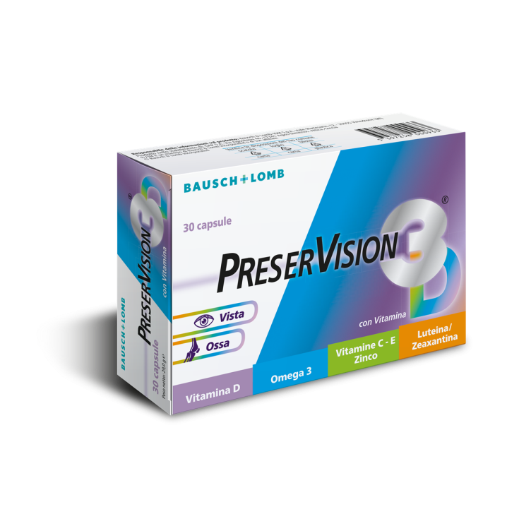 Preservision 3D Bausch+Lomb 30 Capsule Molli