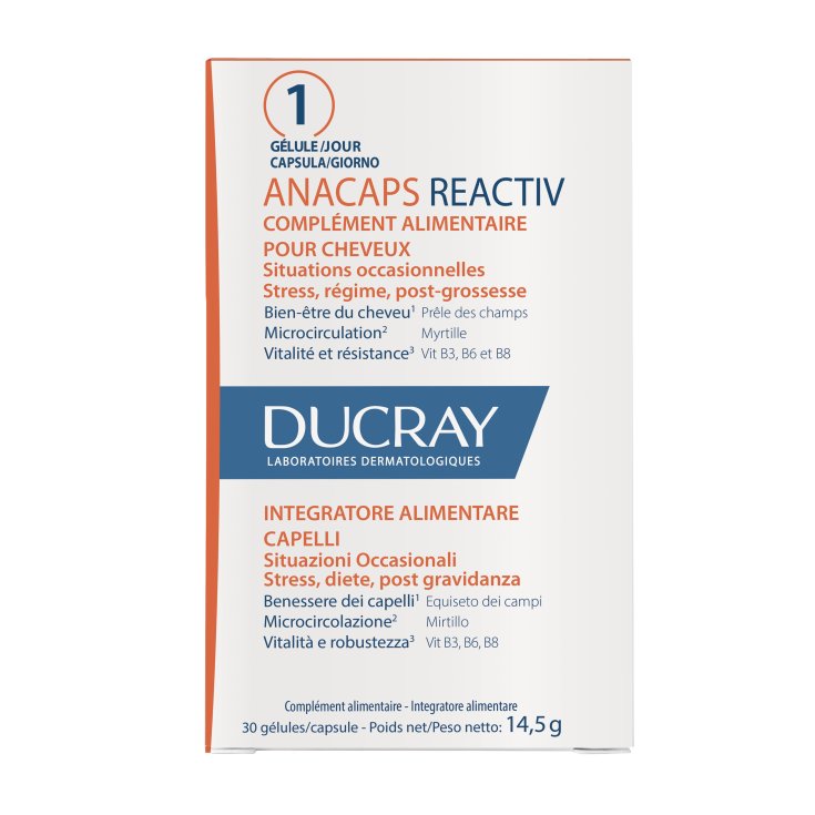 Anacaps Reactiv Ducray 30 Capsule