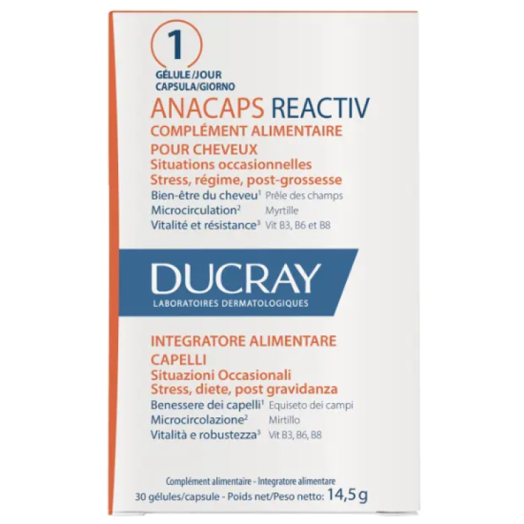 Anacaps Reactiv Ducray 30 Capsule