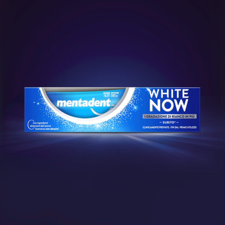 White Now Original Mentadent 75ml