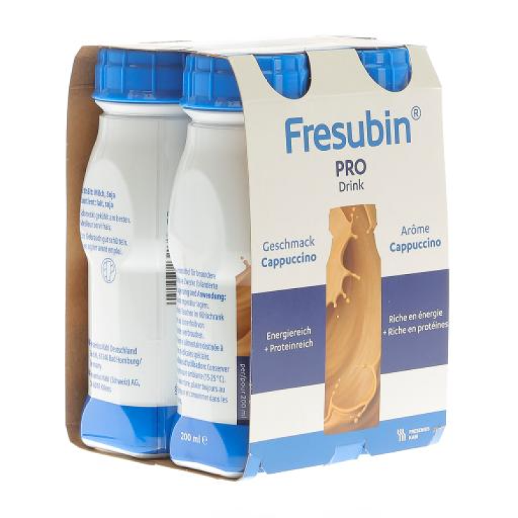 Fresubin® PRO Drink Cappuccino FRESENIUS KABI 4 flaconi 200ml