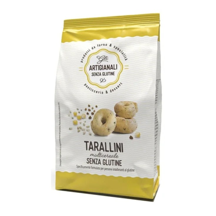 Gli Artigianali Tarallini Multicereali Nutrifree 100g