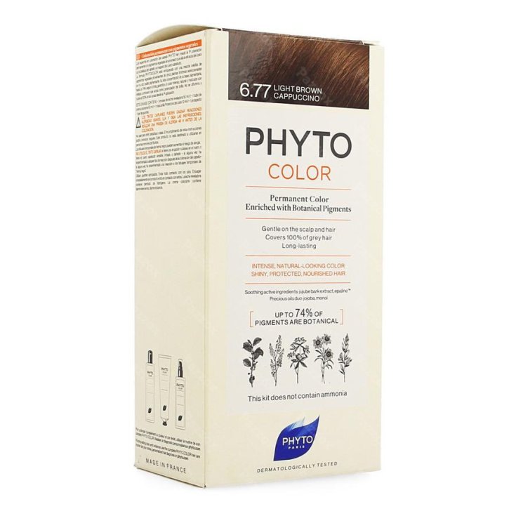 Phytocolor 6.77 Marrone Chiaro Cappuccino Phyto 1 Kit