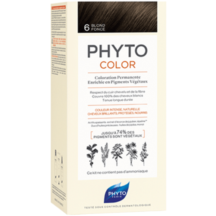 Phytocolor 6 Biondo Scuro Phyto 1 Kit