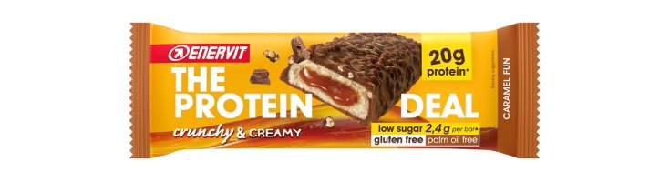 The Protein Deal 20 Crunchy&Creamy Caramel Fun Enervit 55g