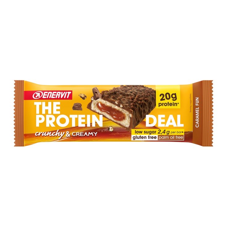 The Protein Deal 20 Crunchy&Creamy Caramel Fun Enervit 55g