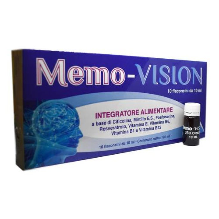 Memo Vision 10 Flaconcini Da 10ml
