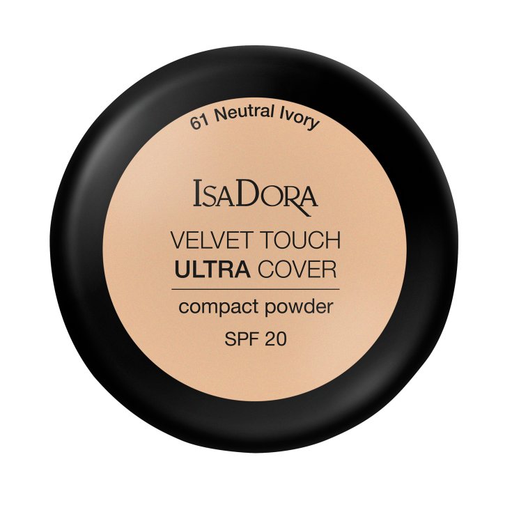 Velvet Touch Ultra Cover Compact Powder SPF 20 - 61 Neutral Ivory ISADORA