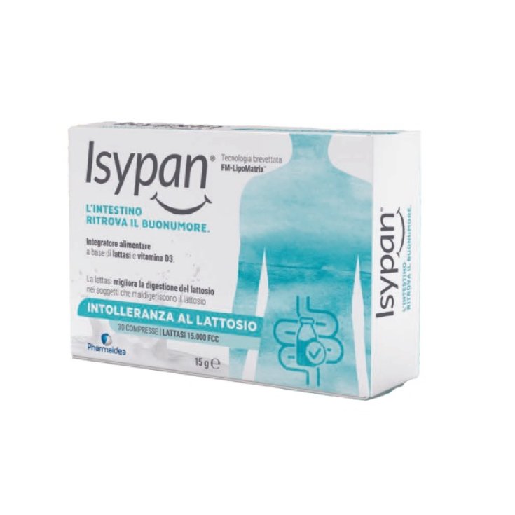 Isypan® Intolleranza Al Lattosio PharmaIdea 30 Compresse
