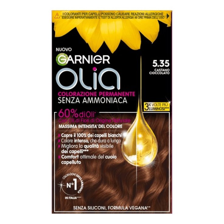 Olia Castano Cioccolato 5.35 Colorazione Permanente Garnier