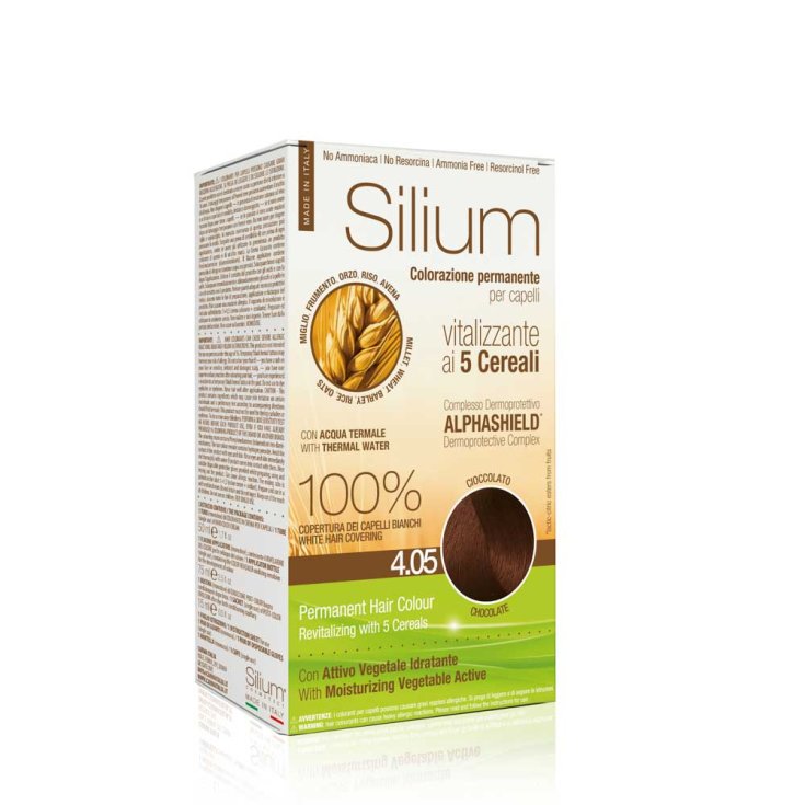 Colorazione Permanente In Crema Cioccolato 4,05 Silium 1 Kit