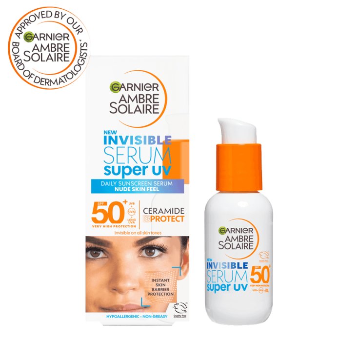 Invisible Serum SPF50+ Super UV Garnier Ambre Solaire 30ml