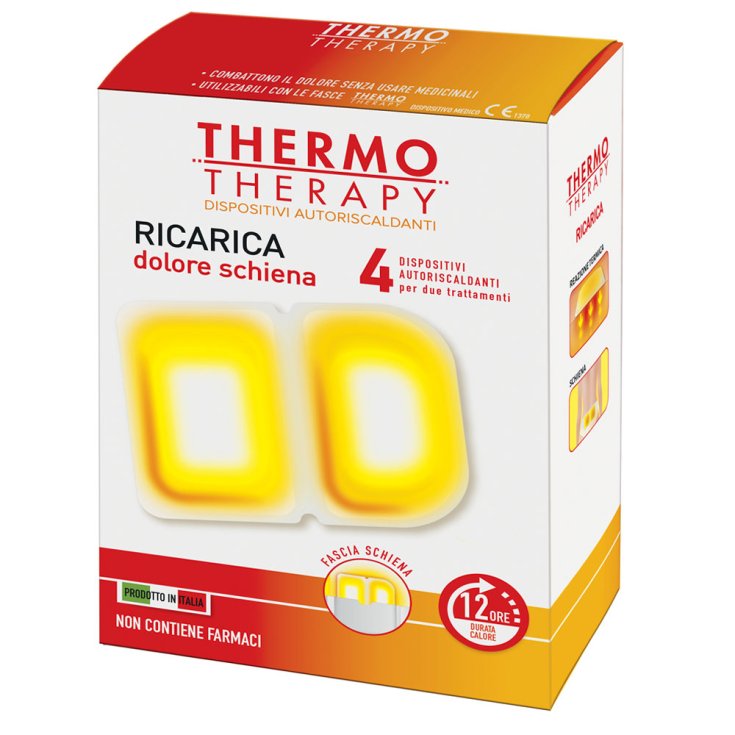 Thermo Therapy Ricarica per Fascia Lombare 4 Pezzi