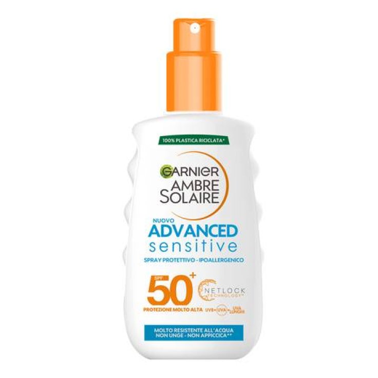 Advance Sensitive Adult SPF50+ Garnier Ambre Solaire Spray 200ml