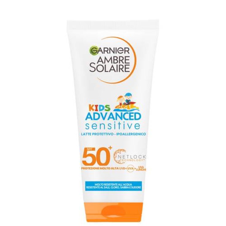 Advanced Sensitive Kids Latte SPF50+ Garnier Ambre Solaire 200ml