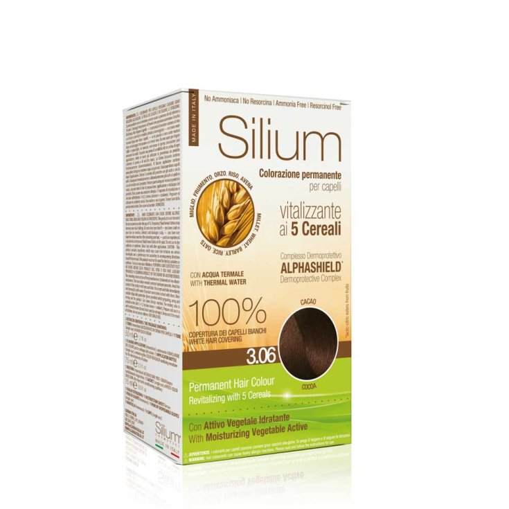 Colorazione Permanente in Crema Cacao 3.06 Silium